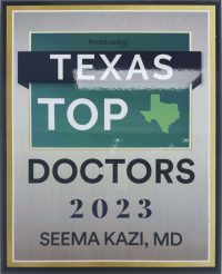 DR SEEMA KAZI TEXAS TOP DOCTOR 2023